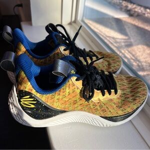 Under Armour Kids Curry 10 Bang Bang Yellow